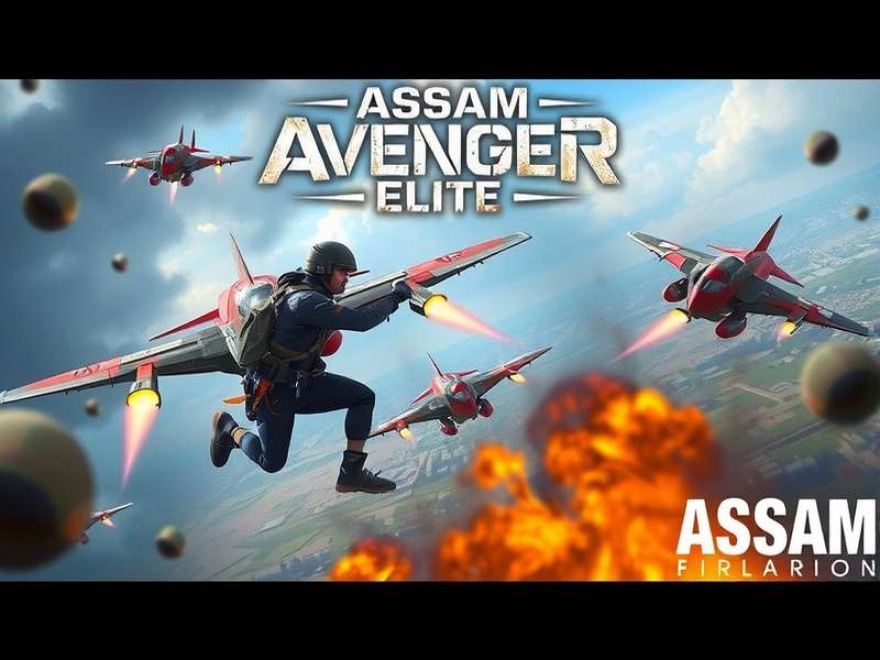 Assam Avenger Elite Official Game Artwork Assam Avenger Elite Game Cover